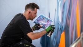 Jiří Hořavka  ilustrační záběr grafitti autor AZ fotky CVW20255
